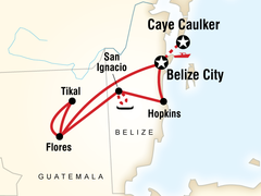 Belize and Tikal Adventure Holiday