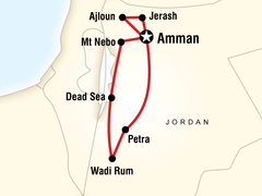 Petra and Wadi Rum Explorer Tour, Jordan