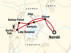 Kenya and Uganda Gorilla Adventure Trip