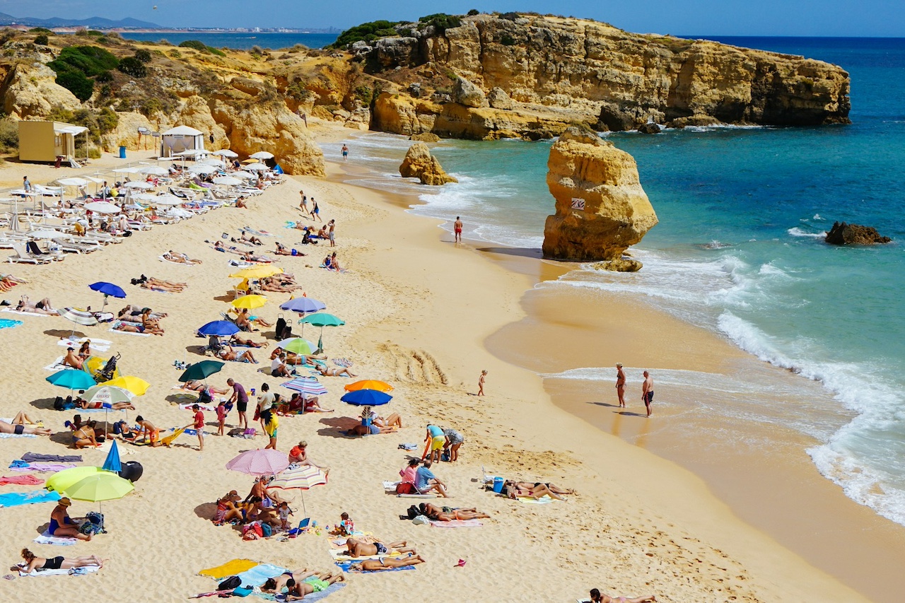 Praia de Sao Rafael, Albufeira