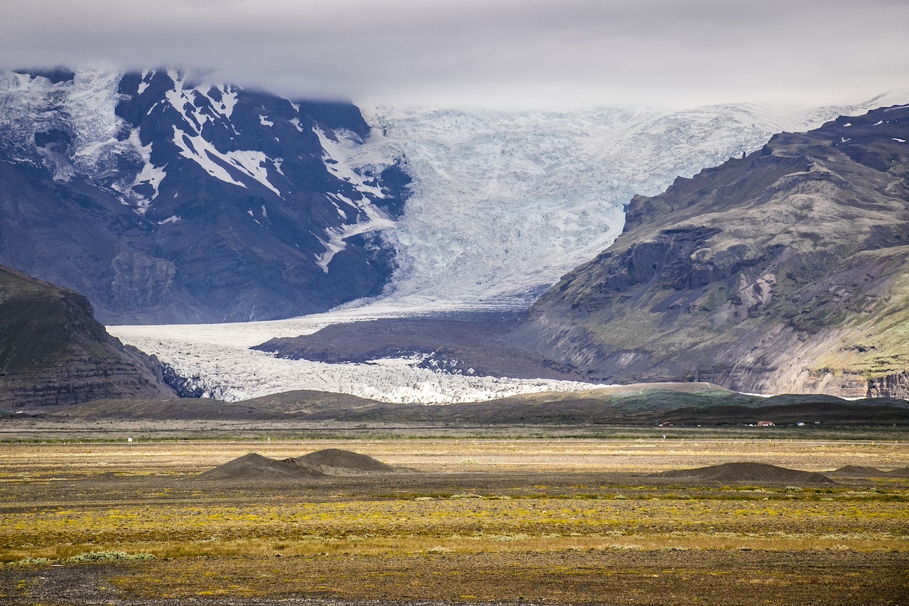 Myrdalsjokull glacier